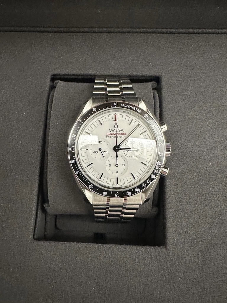 orologio omega speedmaster albino bianco
