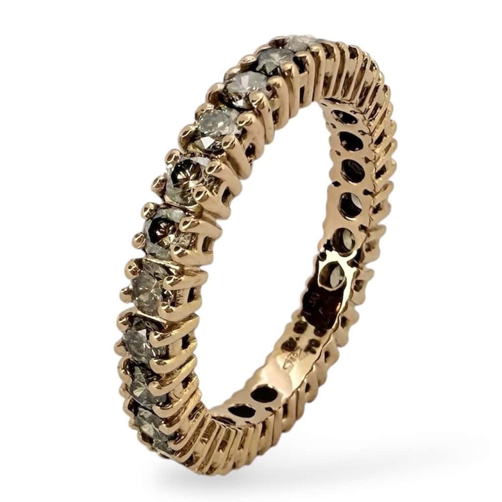 La fedina eternity, o anello eternity o anello dell'eternità, è un gioiello di grande significato simbolico,bellezza classica e il suo design senza tempo amore eterno diamante simbolo impegno matrimonio